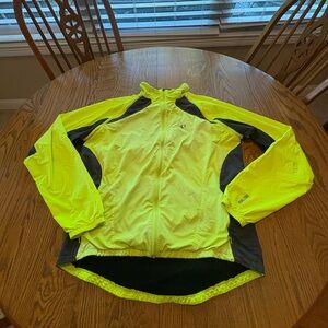 Pearl Izumi Convertible Cycling Jacket Vest Zip Off Sleeves Size L
